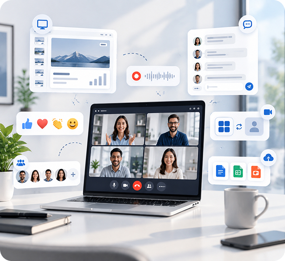 REVE Meeting live collaboration interface